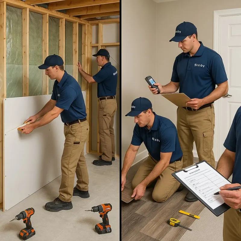 Repairs and Reconstruction process in Exeter, PA