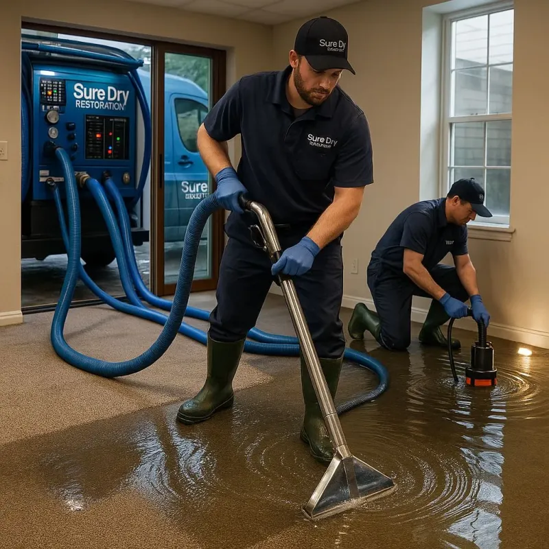 Water Extraction and Removal process in Exeter, PA